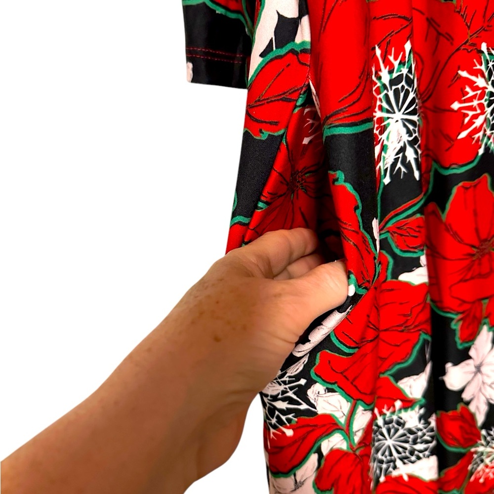 Beautiful NWOT Floral Dress size‎ 3X - Picture 4 of 7